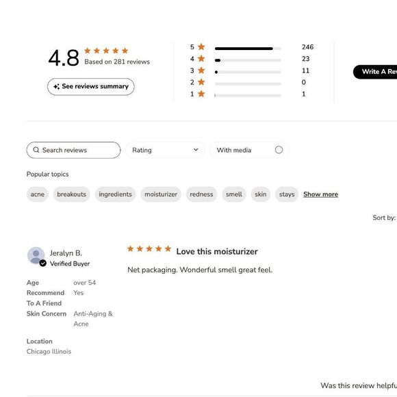 Kate Somerville Goat Milk Moisturizing Cream NIB / NEW / NWT - Picture 5 of 10